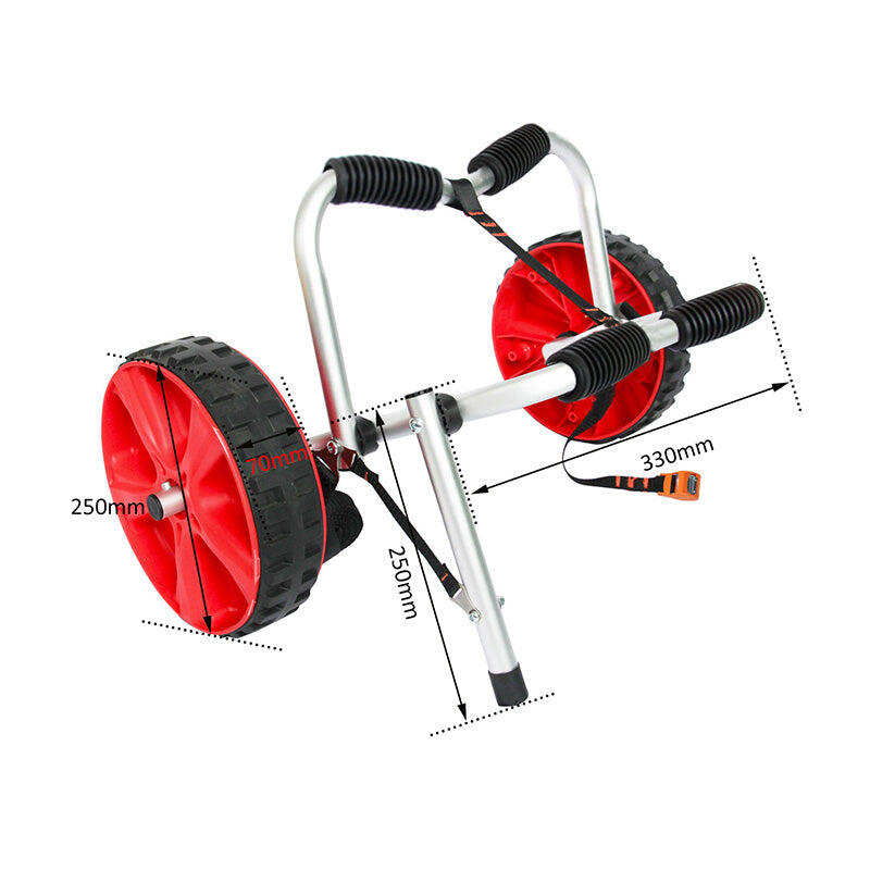 Cambridge Kayaks Opvouwbare kajaktrolley nieuwe versie 5/5