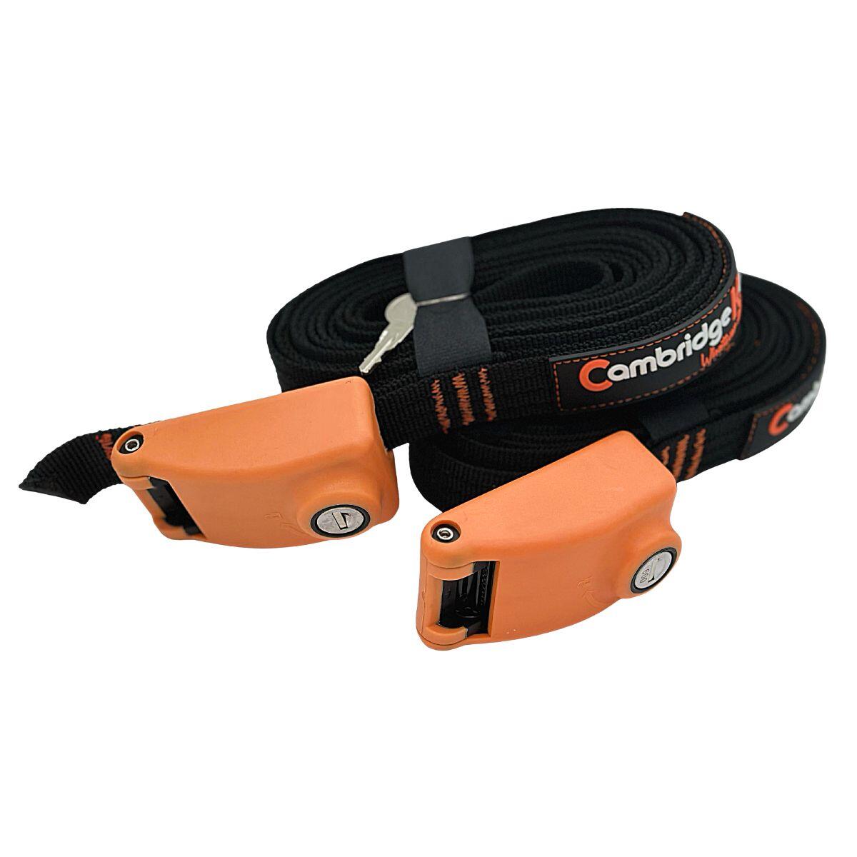 4m Lockable Straps (pair) 2/2