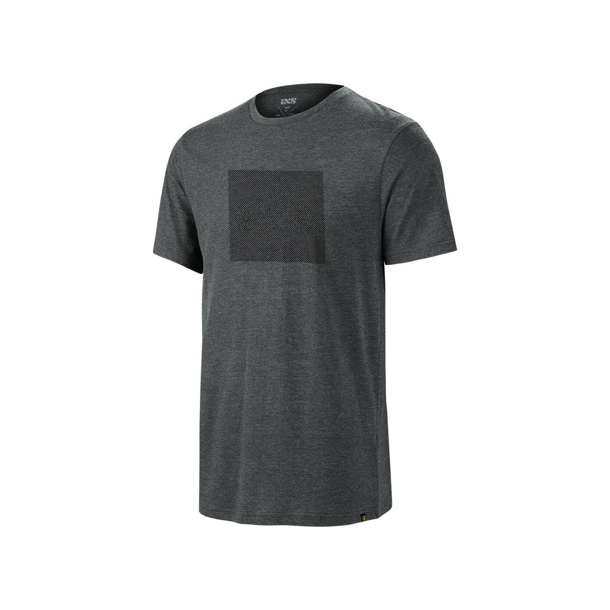 Illusion T-shirt en coton organique - Graphite 1/1