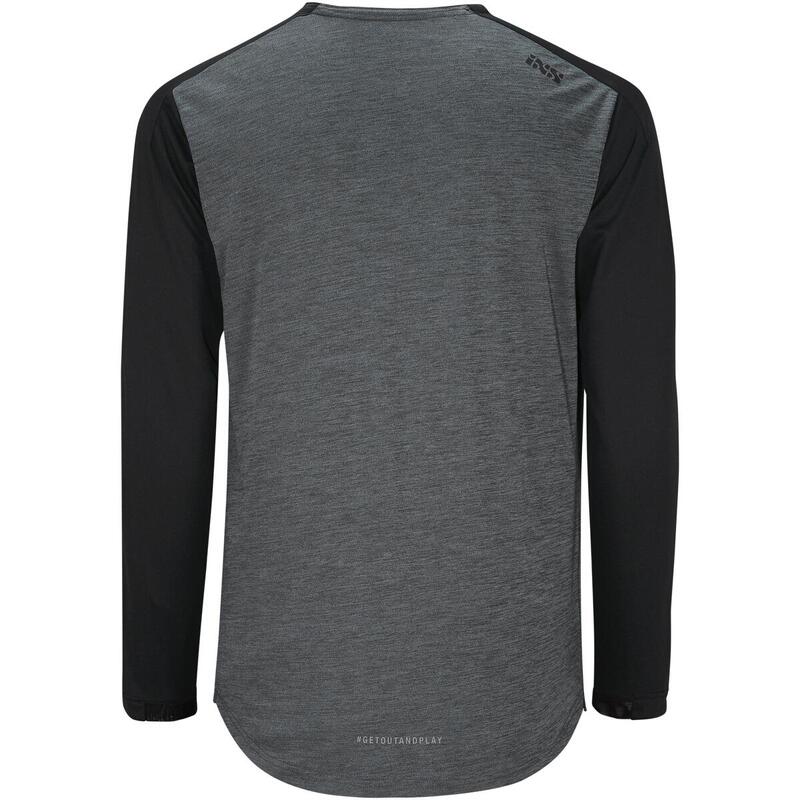 Flow X Long Sleeve Jersey - Anthracite-Black