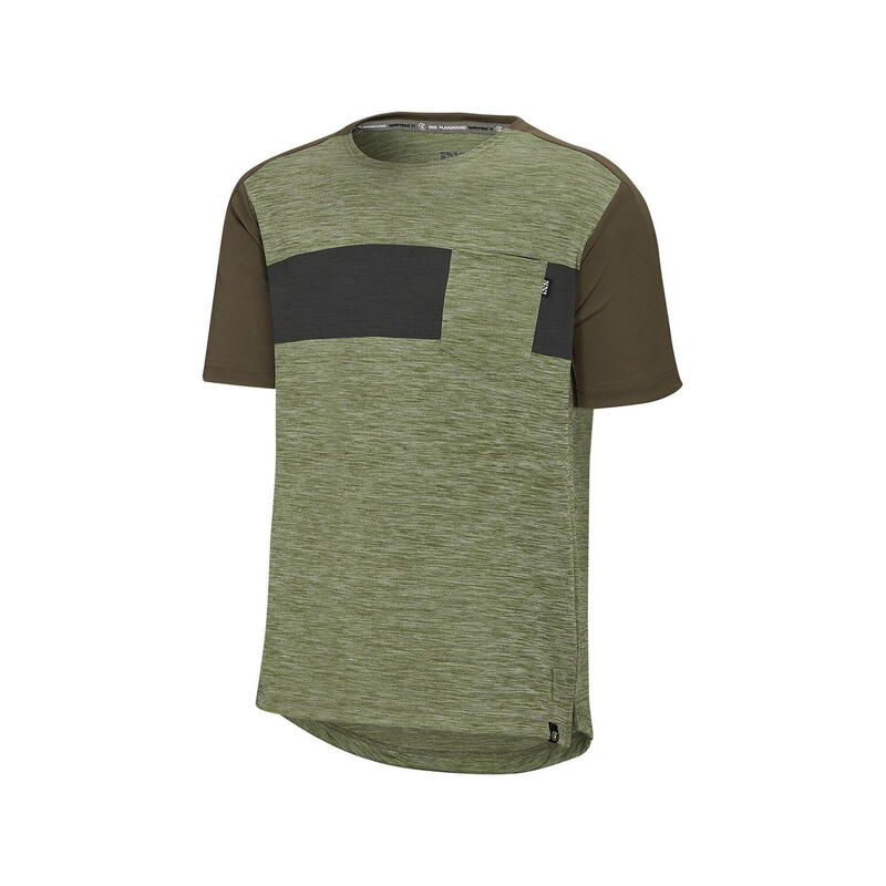 Flow X Short Sleeve Jersey - Olive-Dark Olive