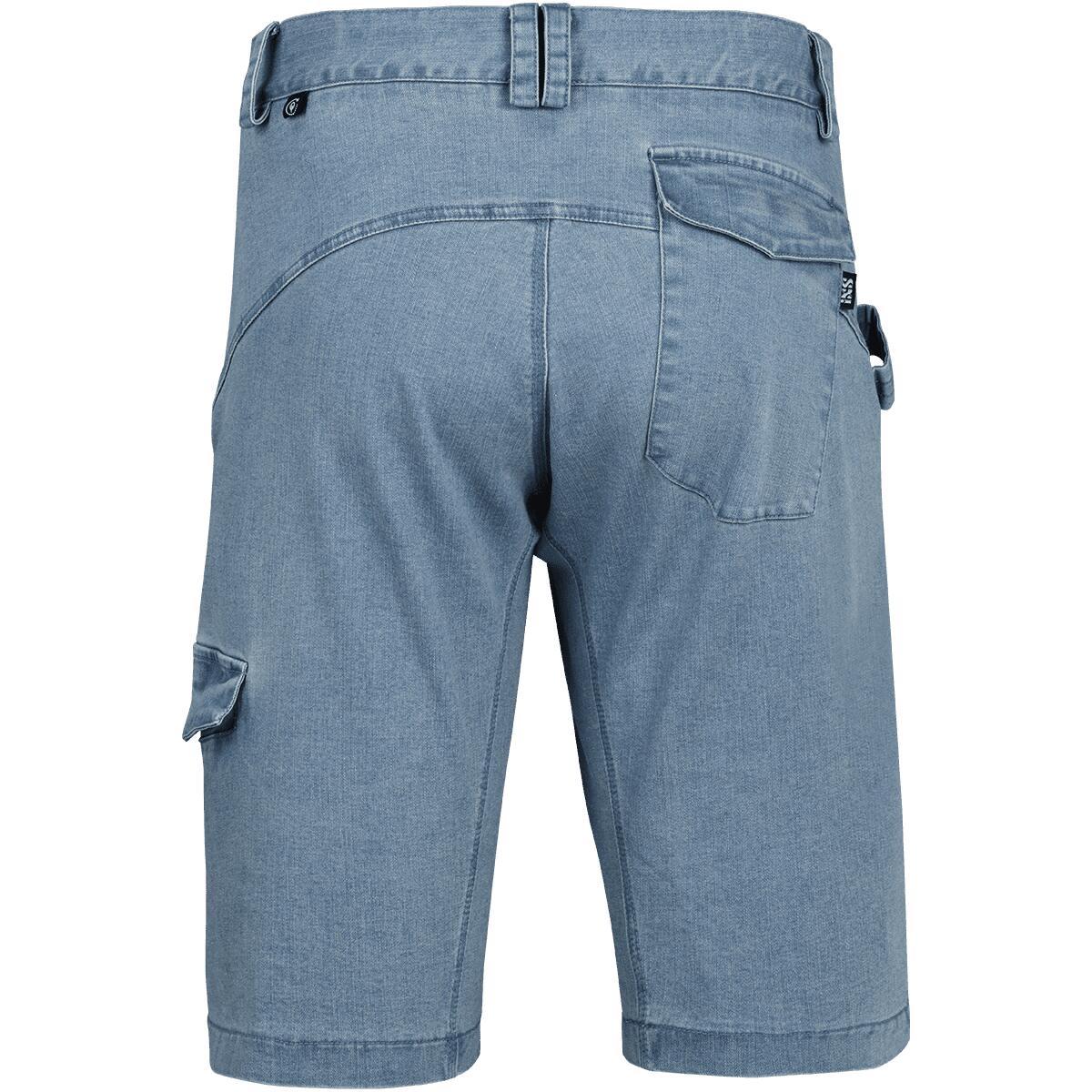 Carve Digger Organic Denim Shorts - Washed Blue 4/7