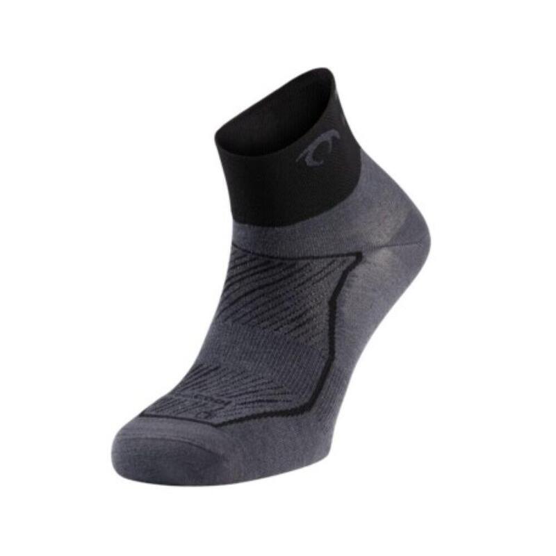 Calcetines Race gris/negro running Gris LURBEL