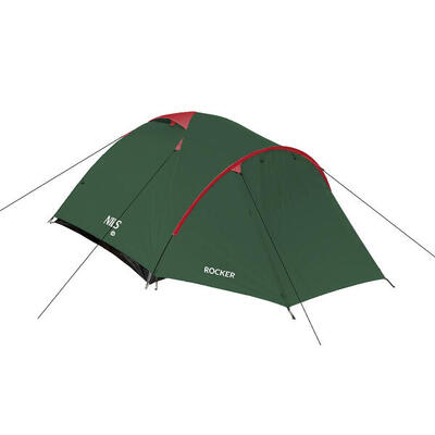 Trekking campingtent rocker nc6013 nils camp 3-persoons