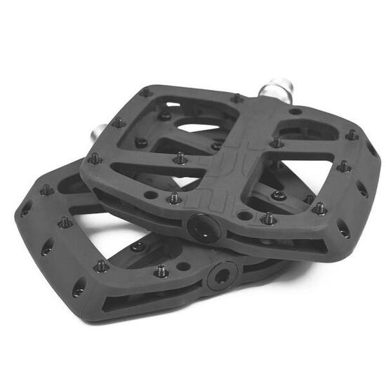 Base platte pedalen - zwart