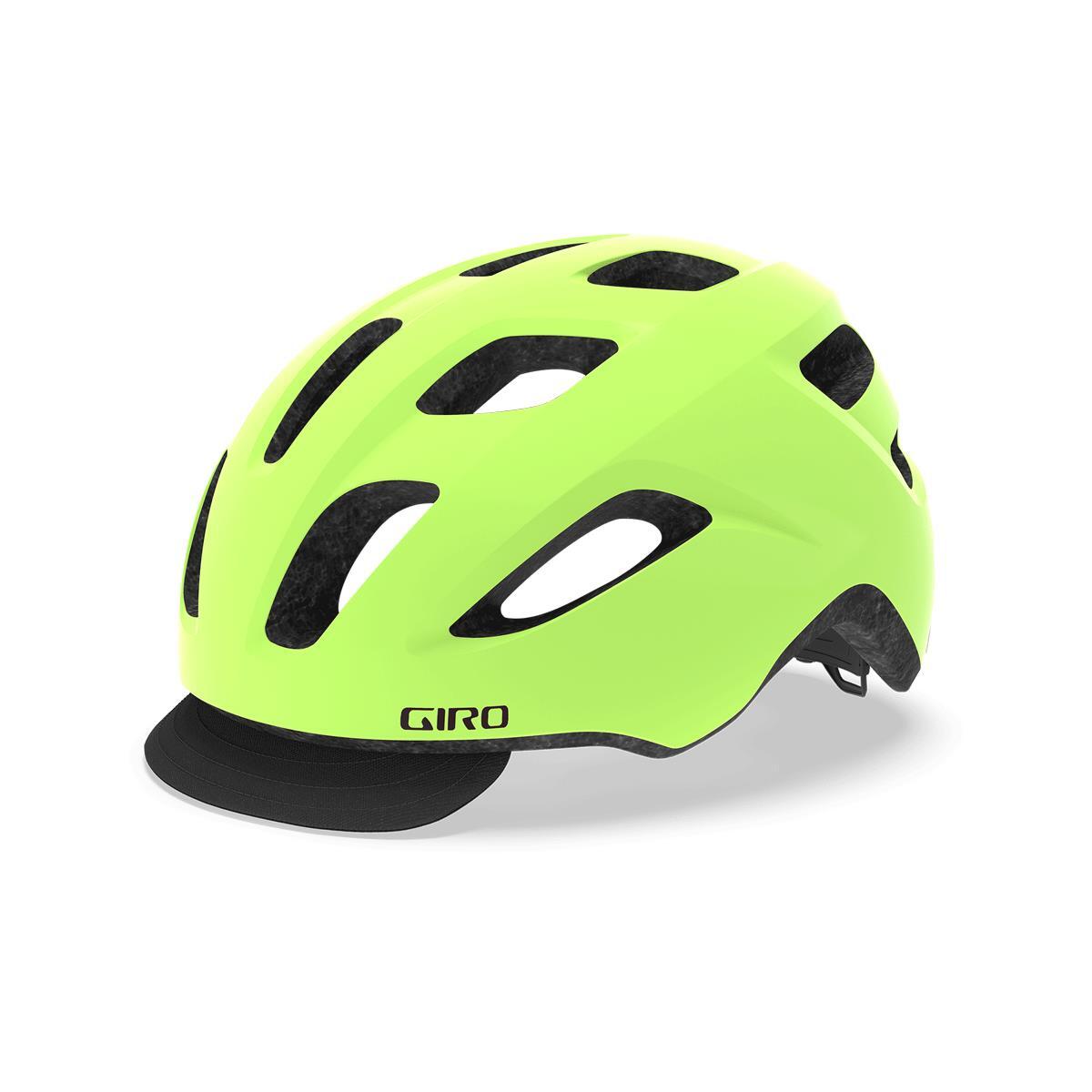 GIRO Cormick Urban Helmet Mens Urban Matte Highlight Yellow/Black Unisize 54-61cm