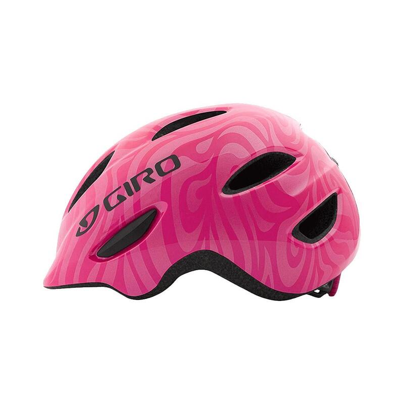 Kask rowerowy Dziecięcy Giro Scamp Bright Pink Pearl - XS (45-49 cm)