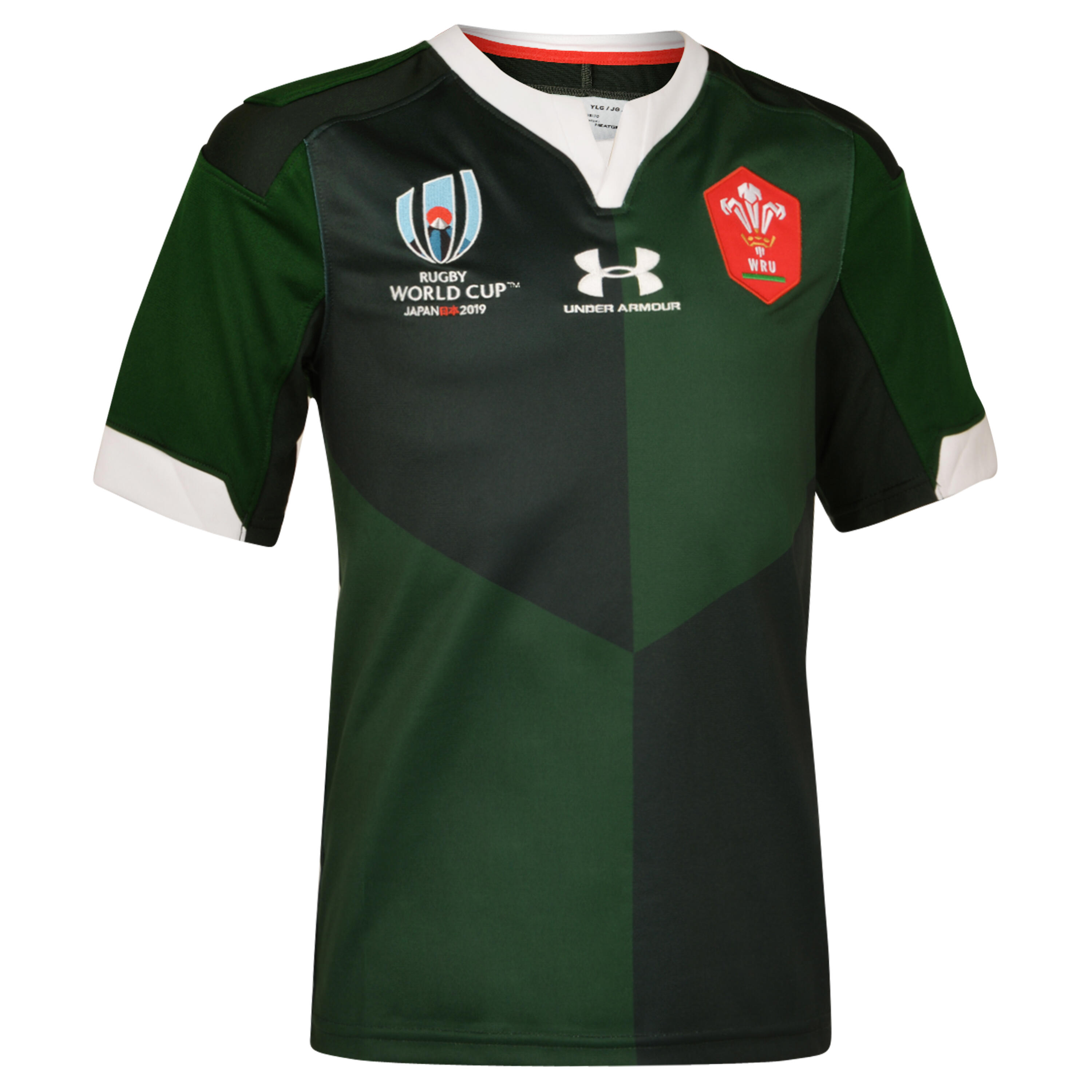Under Armour Wales WRU Rugby World Cup 19 Away Kids Rugby