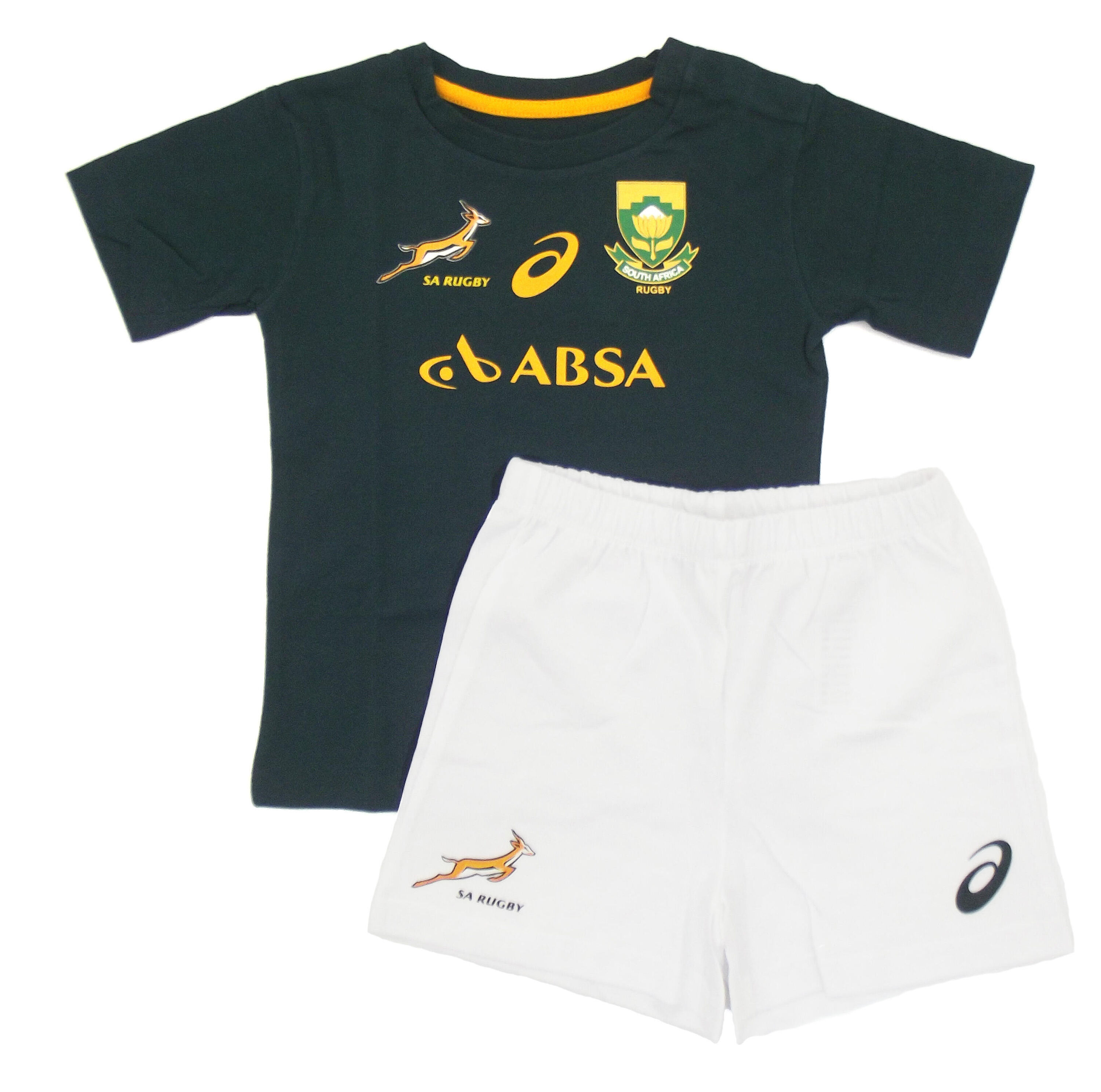 ASICS ASICS South Africa Springboks Infants Home Match Kit Green