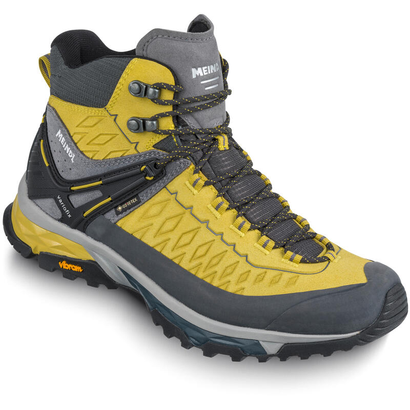 Buty turystyczne męskie Meindl Top Trail Mid Gore-Tex żółte