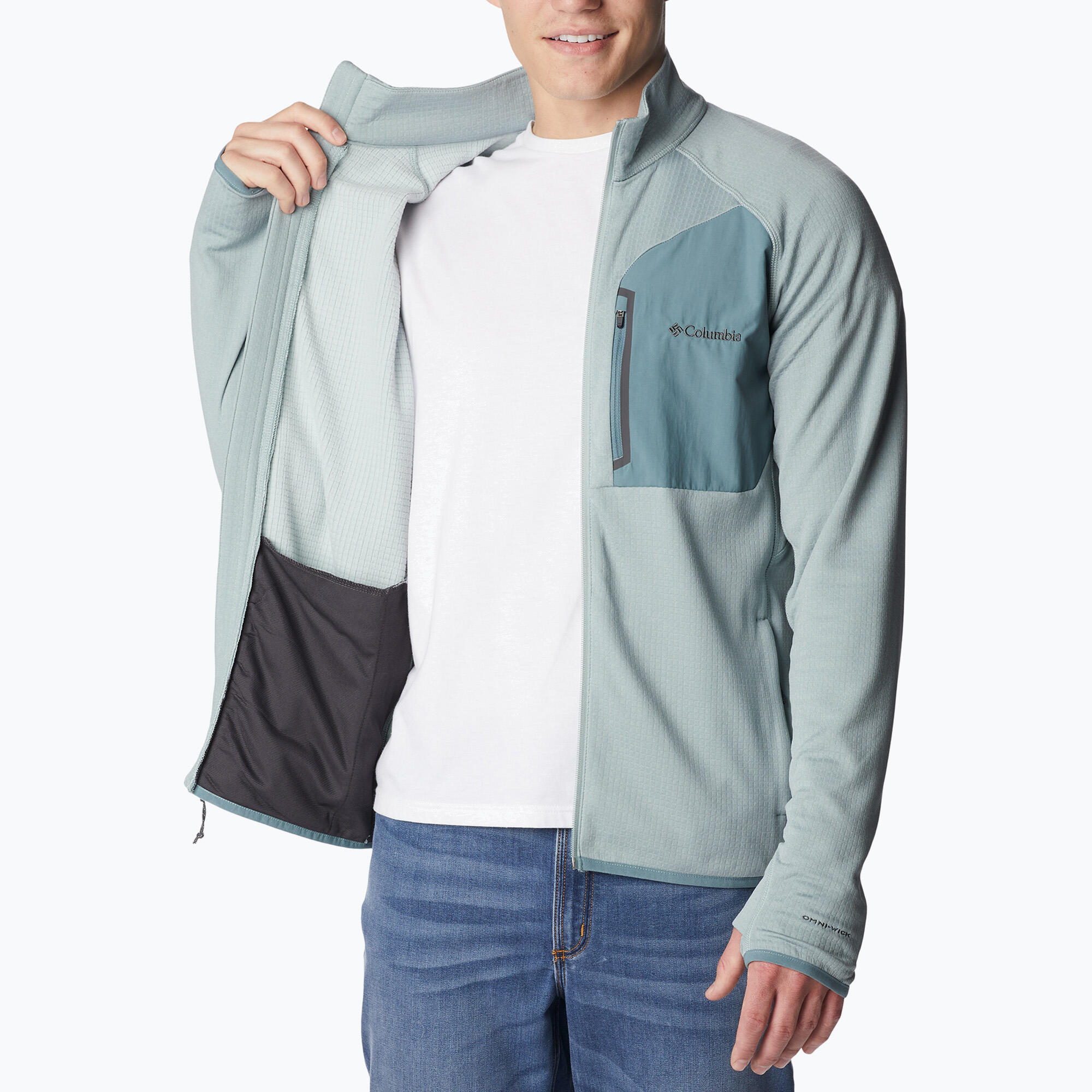 Bluza trekkingowa męska Columbia Triple Canyon Full Zip 4/5