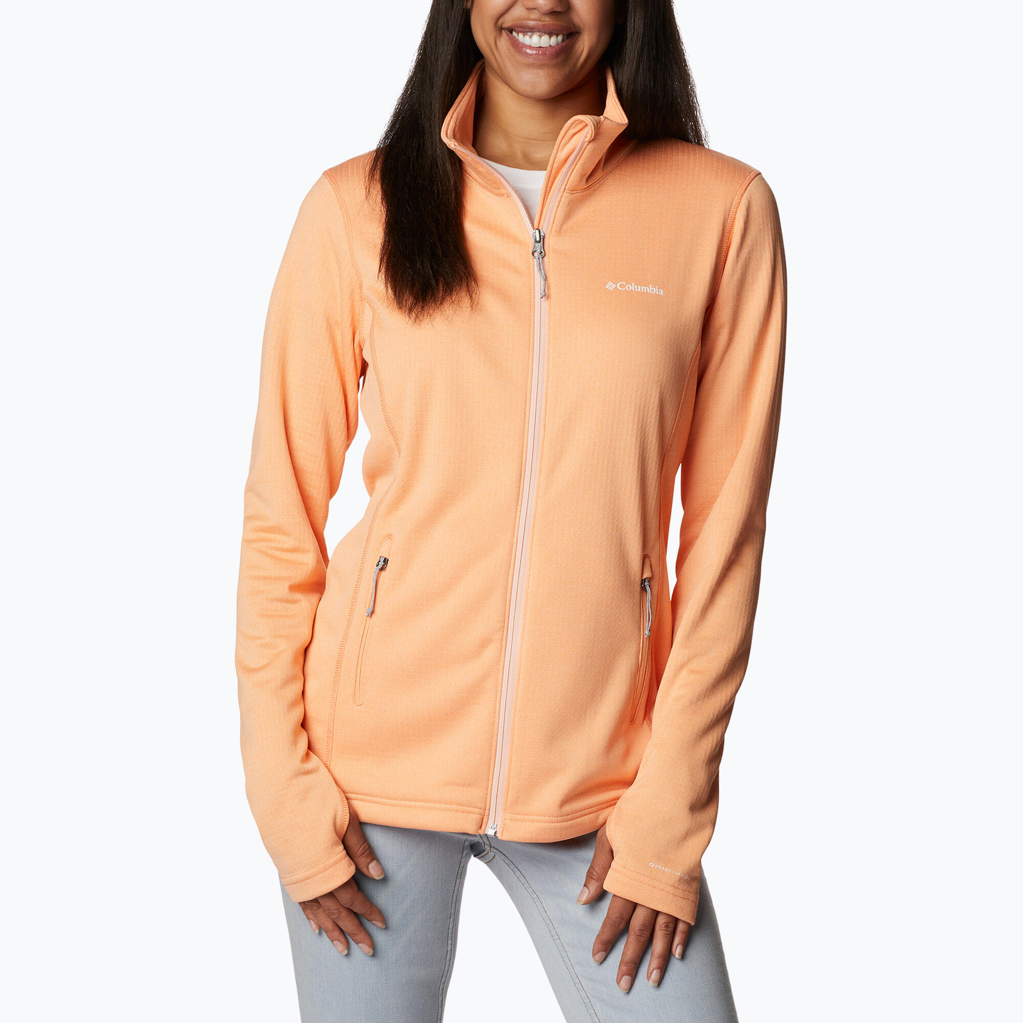 Pull de trekking Columbia Park View Grid Fleece pour femmes 3/5