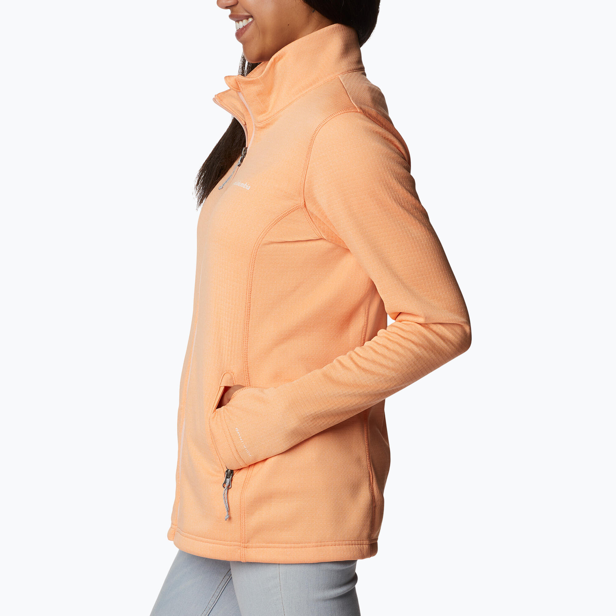 Pull de trekking Columbia Park View Grid Fleece pour femmes 5/5