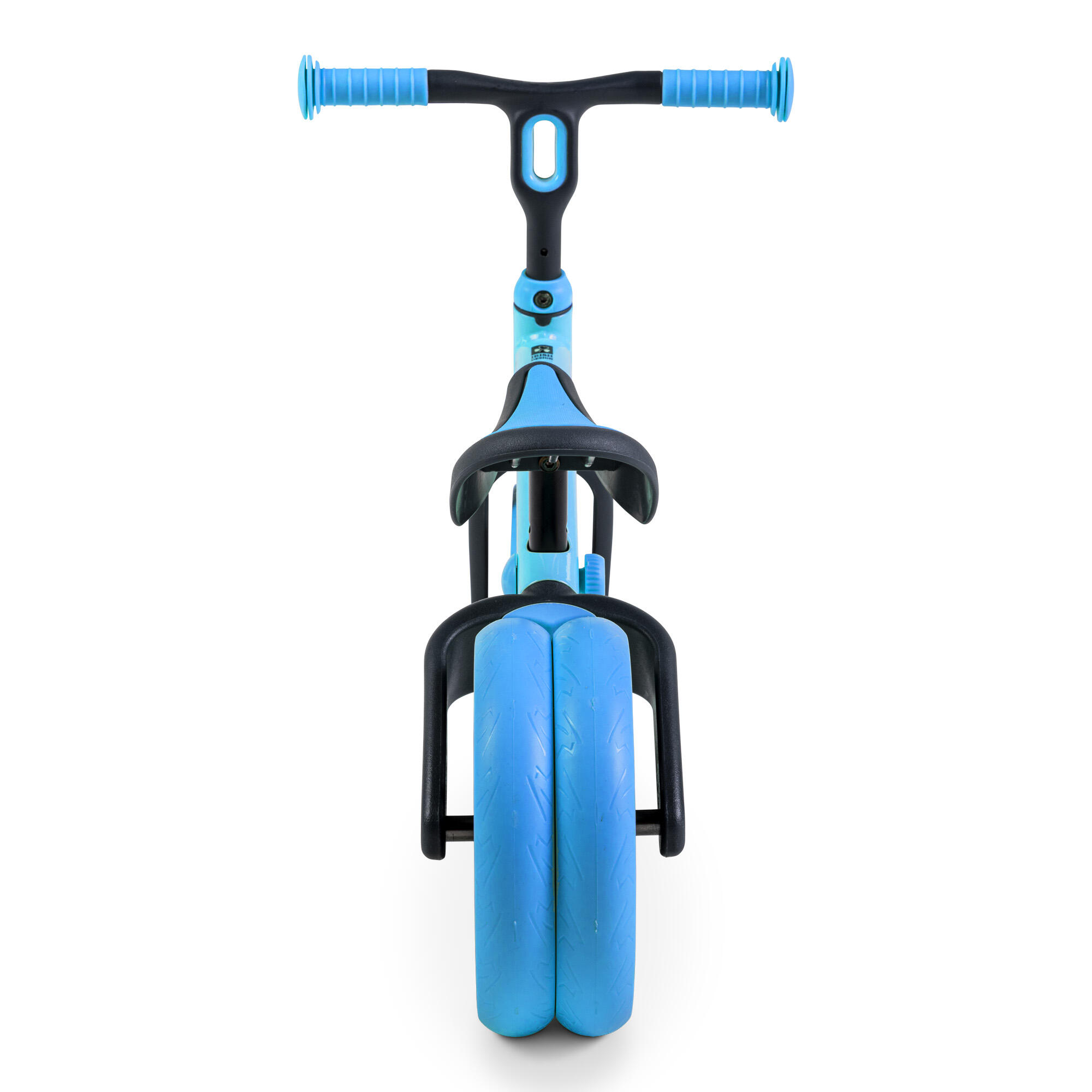 BICICLETA EQUILIBRIO SIN PEDALES PARA NIÑOS YVOLUTION YVELO JUNIOR AZUL 4/5