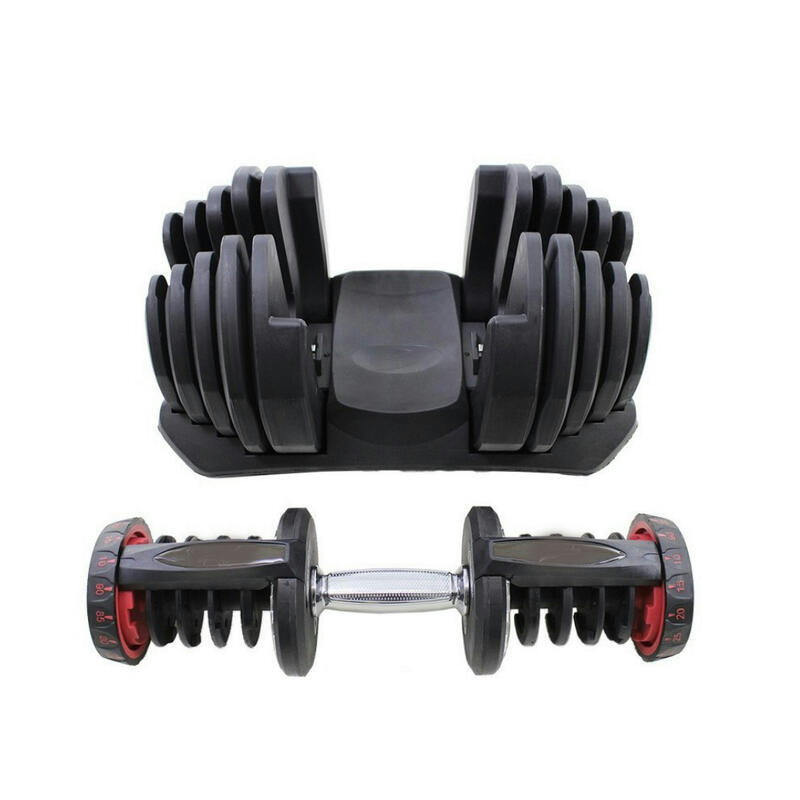 Bowflex 552i - Mancuernas ajustables de 2 kg hasta 24 kg, negro :  : Deportes y aire libre