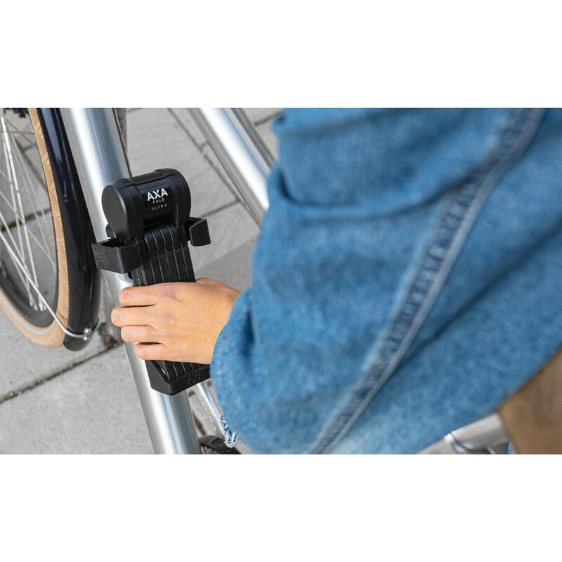 Antivol Pliable Axa Fold 85 Longueur 85cm, Noir
