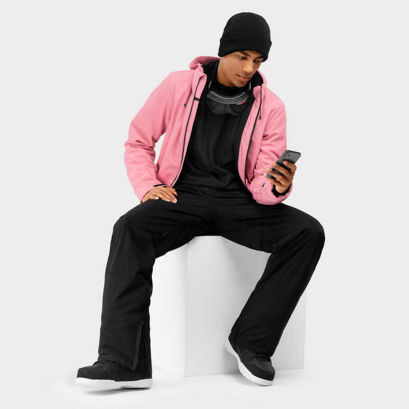 Giacca Sport invernali SIROKO W2 Lollipop Rosa Bubblegum Uomo