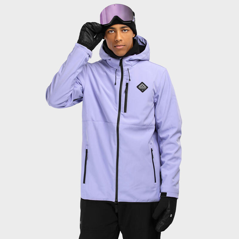 Chaqueta esquí y nieve SIROKO W2 Makalu Lavanda Hombre