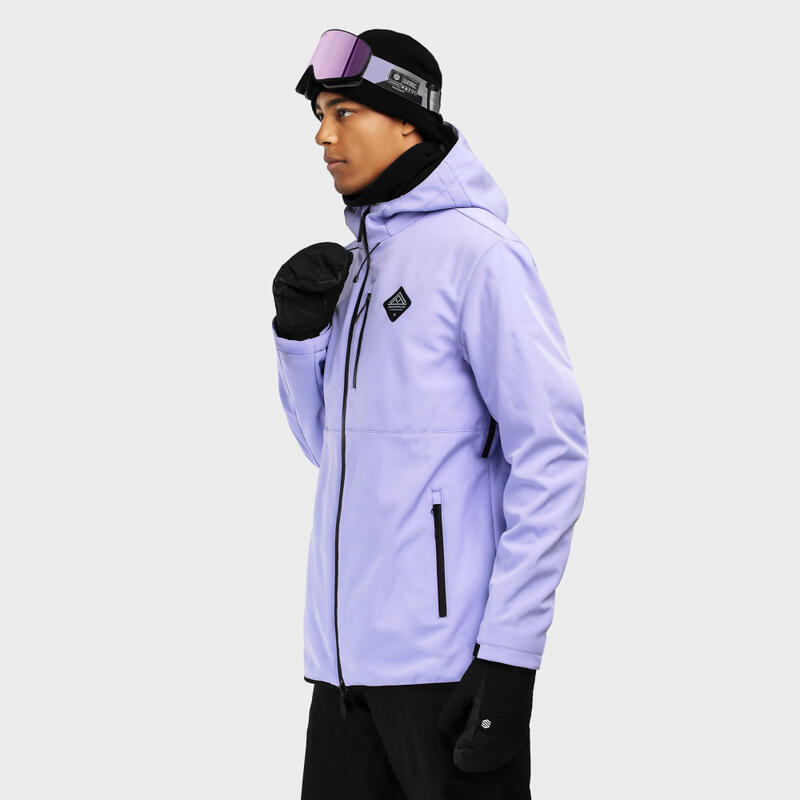 Chaqueta esquí y nieve SIROKO W2 Makalu Lavanda Hombre