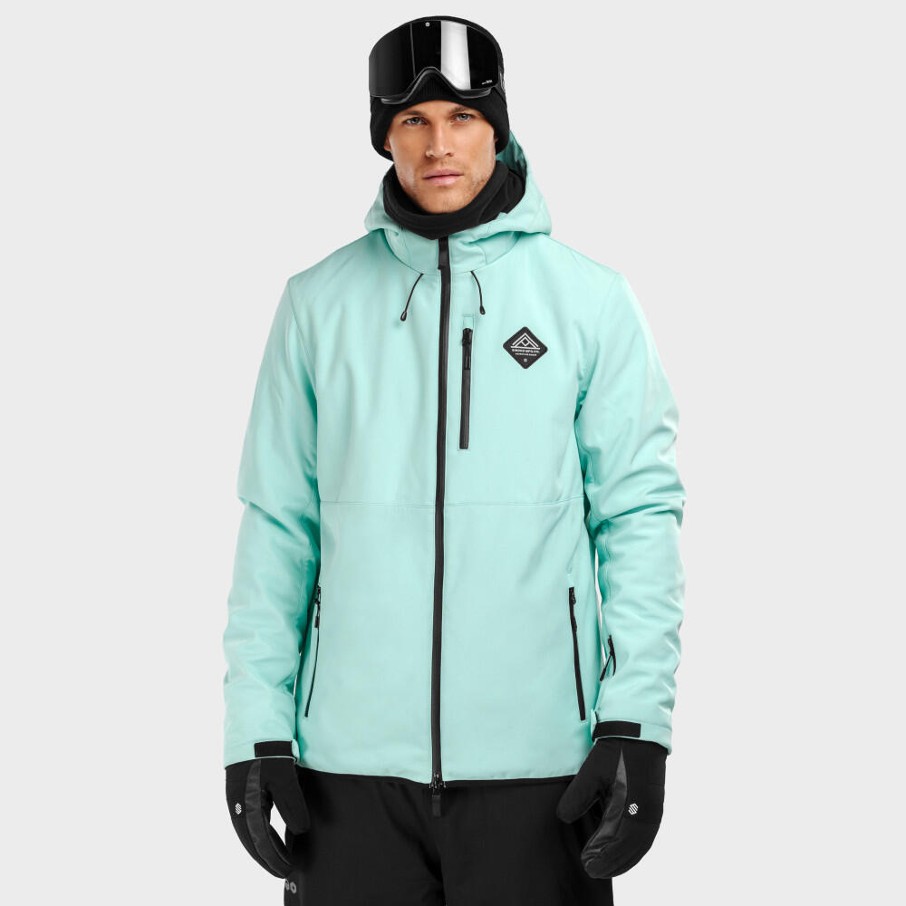 Veste Sports D'hiver Siroko W2 Senja Turquoise Homme