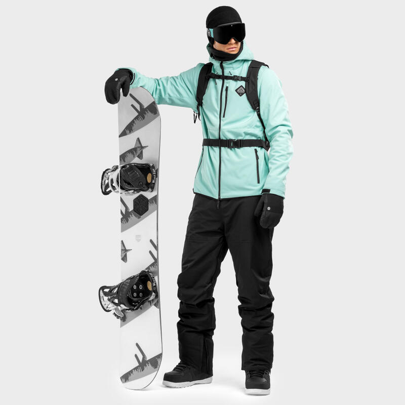 Jas Wintersport SIROKO W2 Senja Turquoise Heren