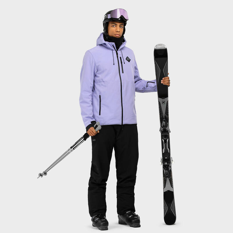 Chaqueta esquí y nieve SIROKO W2 Makalu Lavanda Hombre