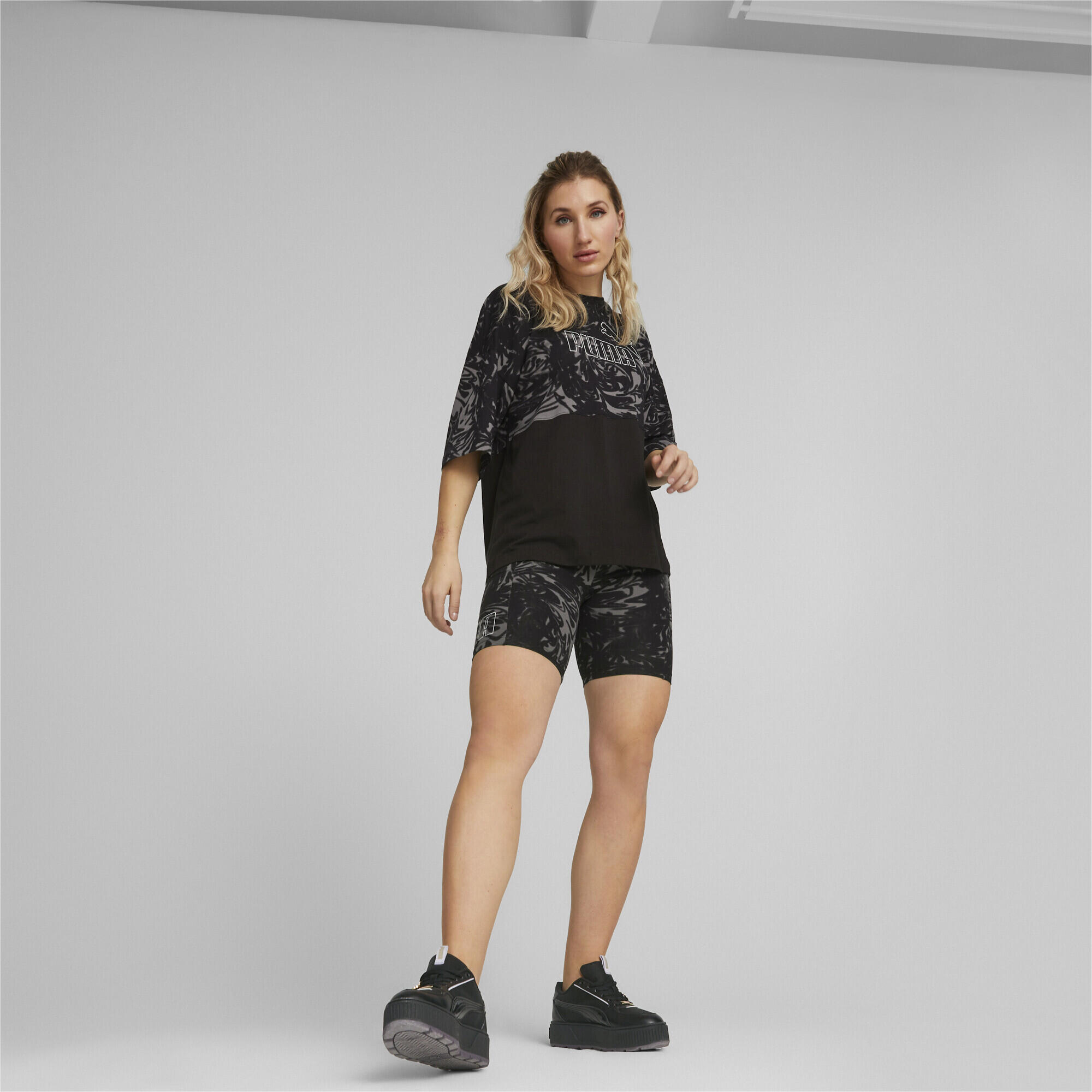 PUMA POWER kurze Leggings Damen PUMA 4/7