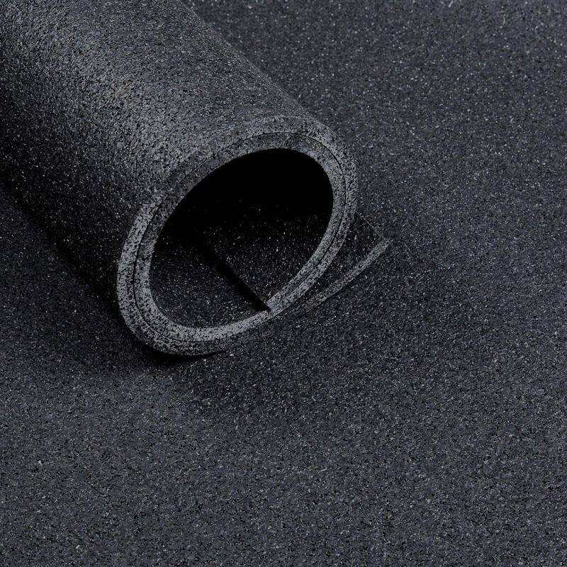 protetor de chão desportivo 2,5m2 (125 x 200 cm) - Espessura 10mm Preto