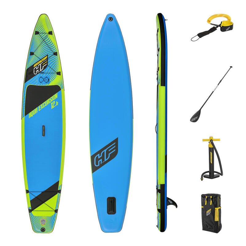 Kit paddle sup gonflable aqua excursion tech 3,81 m