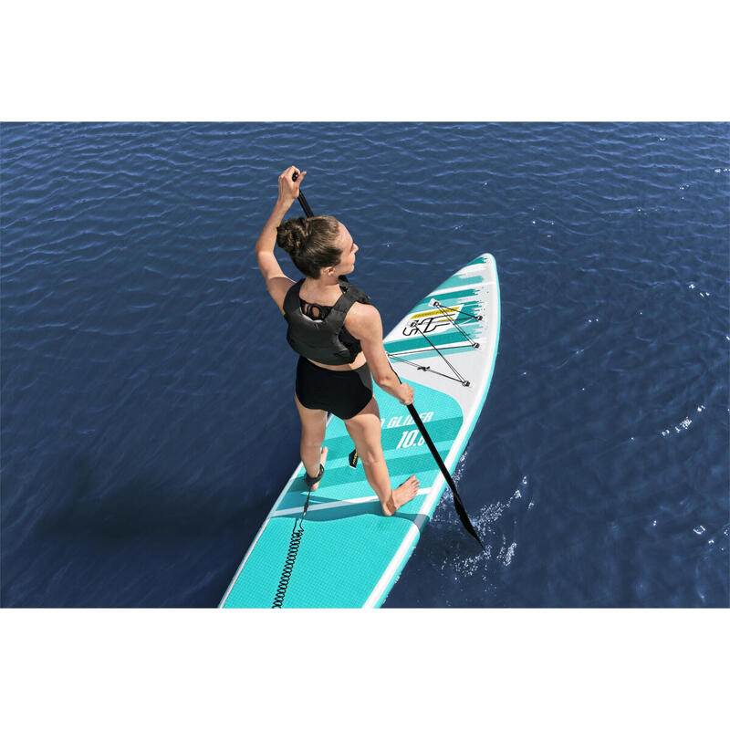 Kit paddle sup gonflable  aqua glider avec traveltech 3,20 m