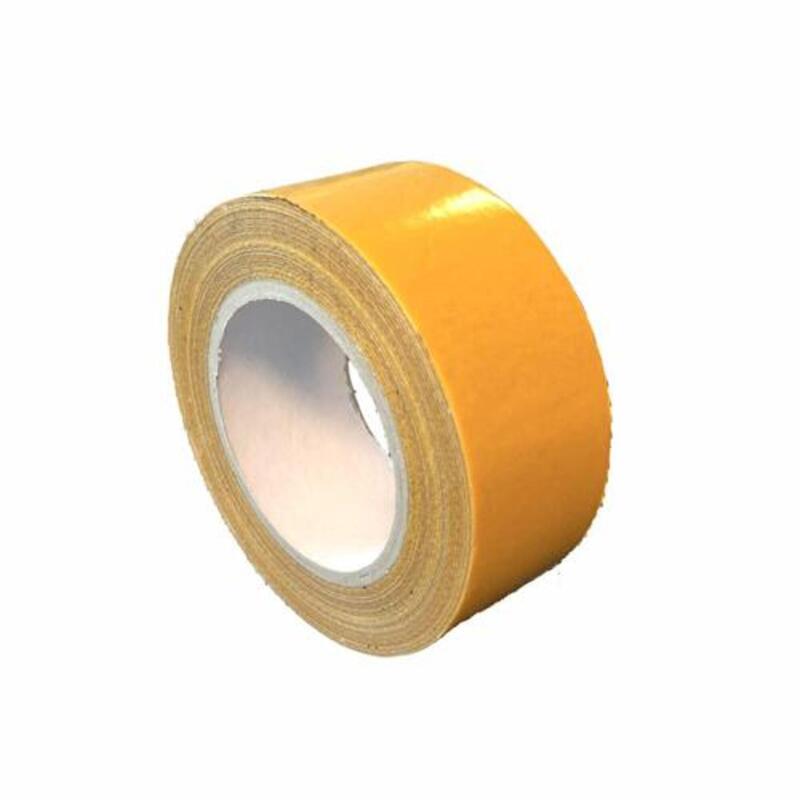 Dubbelzijdige tape voor rubber sportvloeren - 50 mm x 25 meter