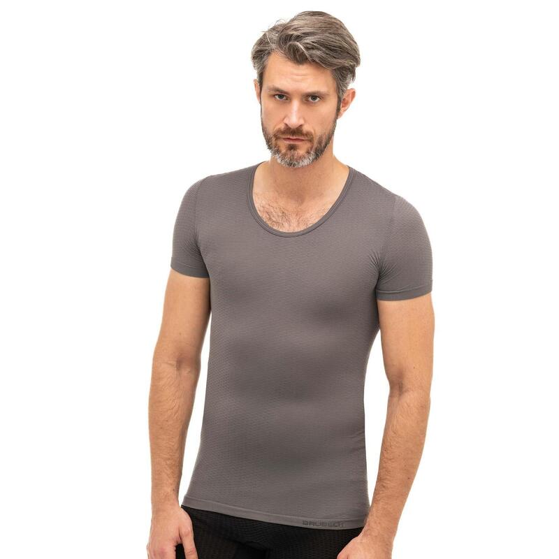 T-shirt do biegania na rower unisex Brubeck Base Layer