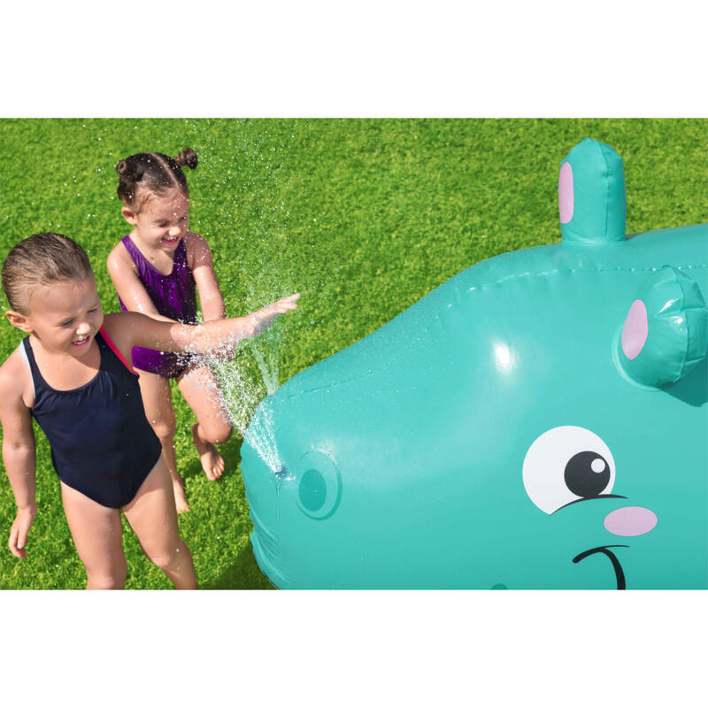 Fontaine à eau gonflable jumbo hippo 200 x 96 x 127 cm