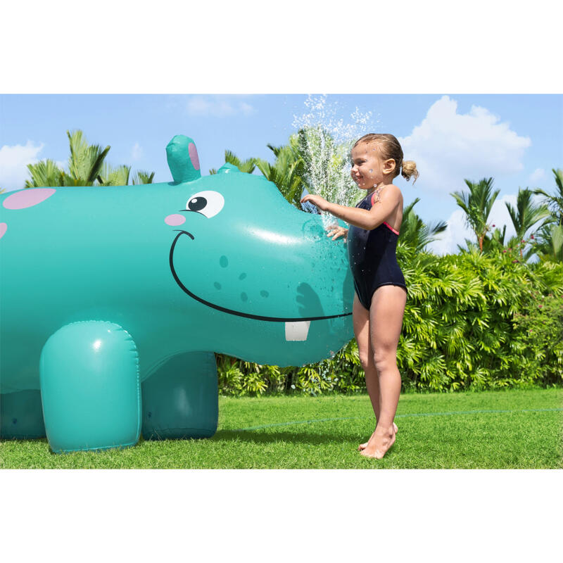 Fontaine à eau gonflable jumbo hippo 200 x 96 x 127 cm