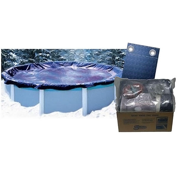 Swimline - Bâche D'Hiver Ronde D.5,48m Pour Piscine Hors Sol - Bâche Piscine - Bleu - Taille Unique - Decathlon