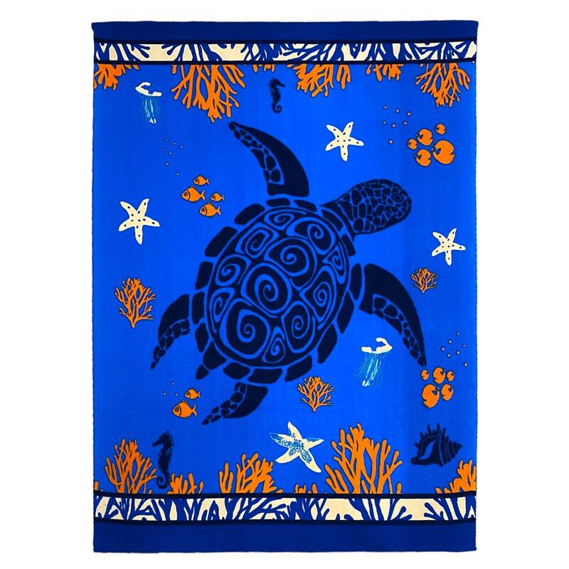 Serviette de plage microfibre Princesse 140x170 220g/m²