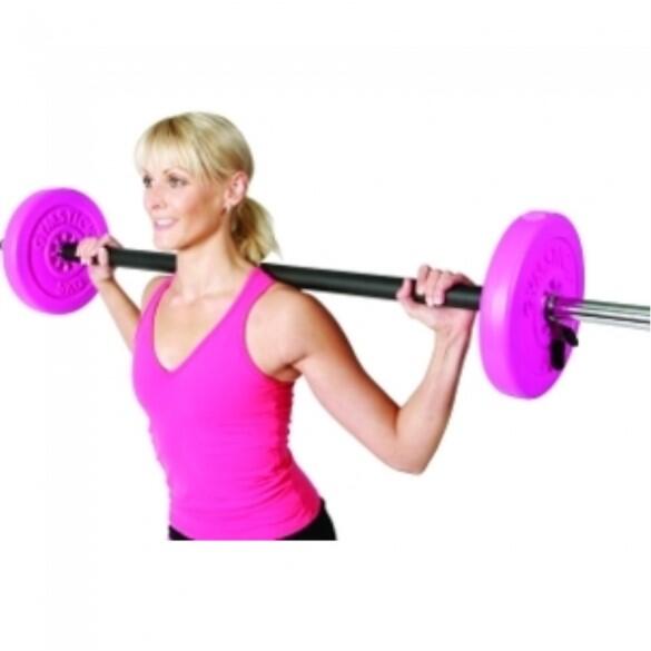 Gymstick Pump Set - Rosa - 20 kg y Vídeos de entrenamiento en línea