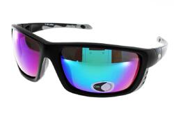 Lunettes de soleil sport adulte SKEENA Silki L370312 noir vert Cat 4