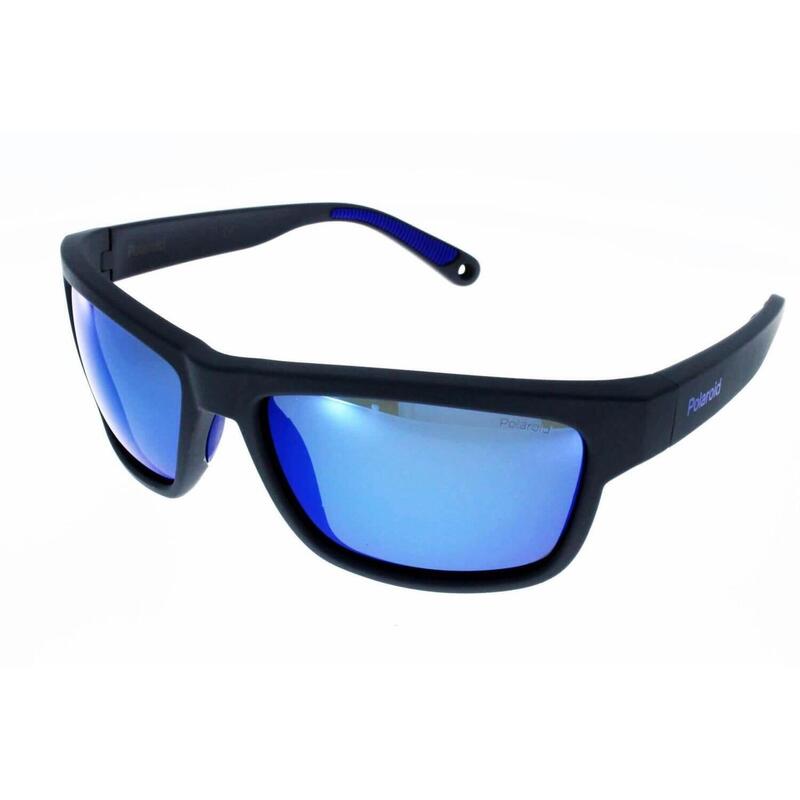 Ollrynns Lunettes de soleil homme polarisées 2 Paires Lunettes de sport  UV400 Lunette polarisante peche pour hommes femmes cyclisme course golf  (noir&bleu) : : Mode