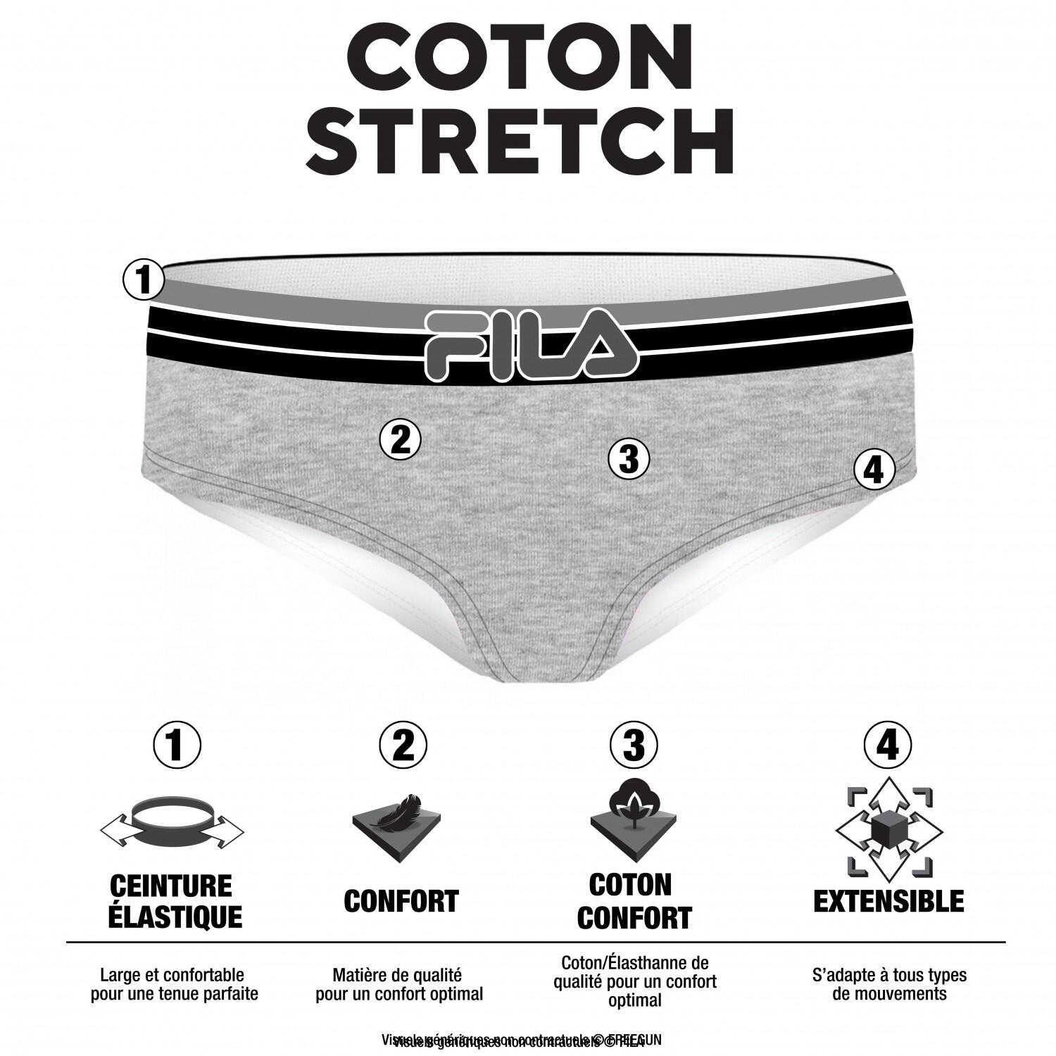 Pack Surprise de 4 Boxers coton femme 4/4