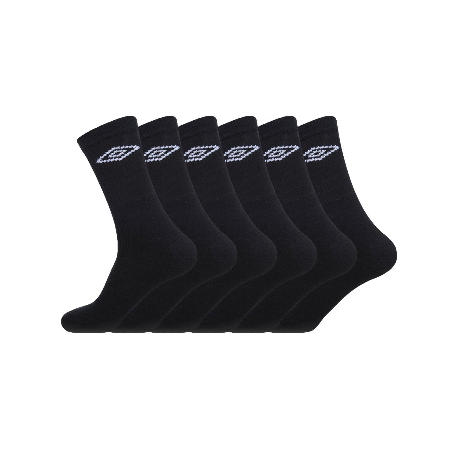 Umbro - Lot De 6 Paires De Chaussettes Homme - Chaussettes - Noir - 39/42 - Decathlon