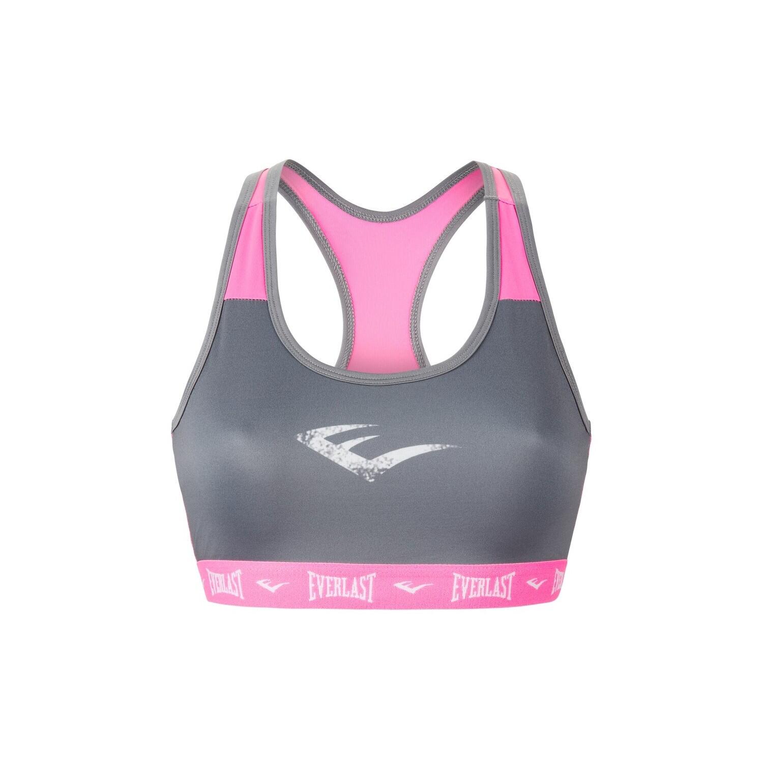 DIM Brassière Fille Sport Maintien Parfait Et Confort X1, Blanc, 14 Ans