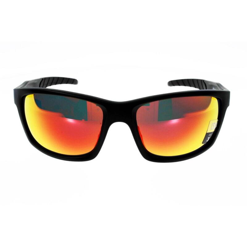 Lunettes de soleil adulte Loubsol Apia L360103 noir rouge catégorie 3