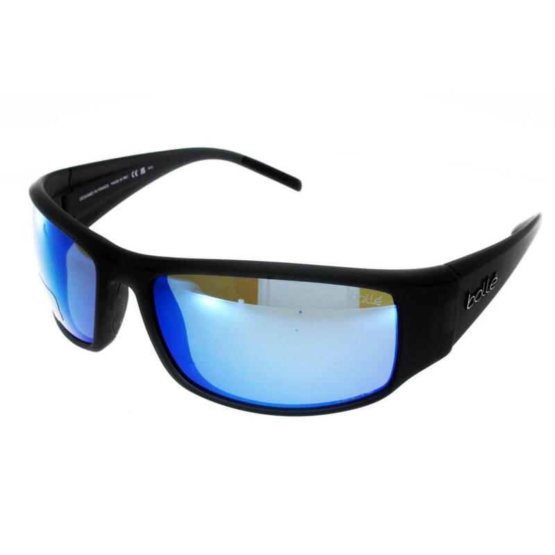 Lunettes de soleil BOLLE KING NOIRES MAT VOLT + OFFSHORE