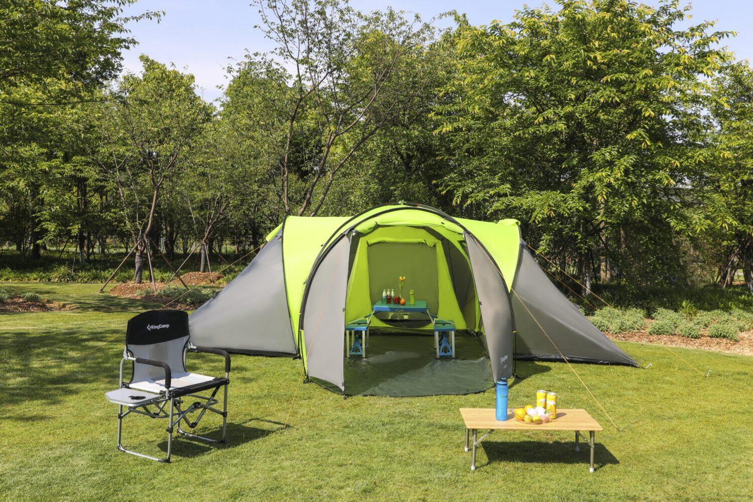 Tente camping familiale 8 places Torino Kingcamp - 600 x 570 x 203 cm 7/7