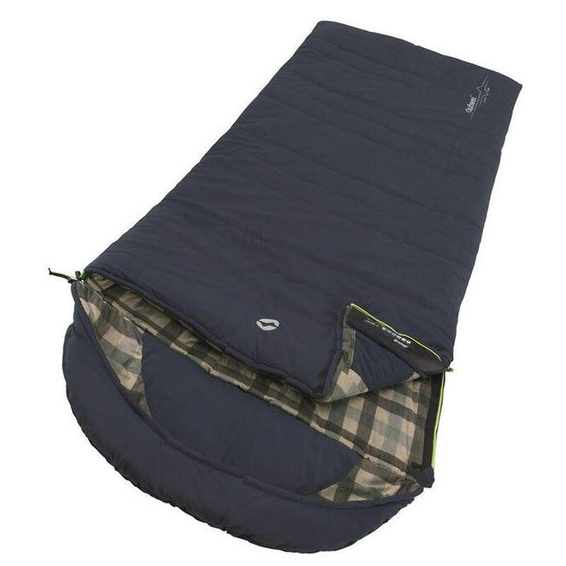 Outwell Sac de couchage Camper Lux fermeture éclair droite gris foncé