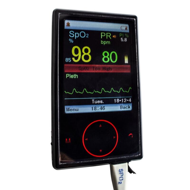 Oxímetro con Pulsometro Mobiclinic Pulsioxímetro digital CMS60F