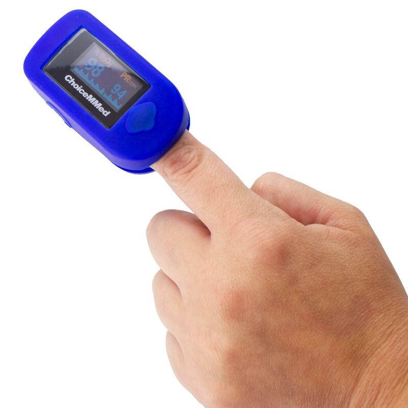 Pulsioxímetro digital Mobiclinic Pantalla OLED Sensor integrado