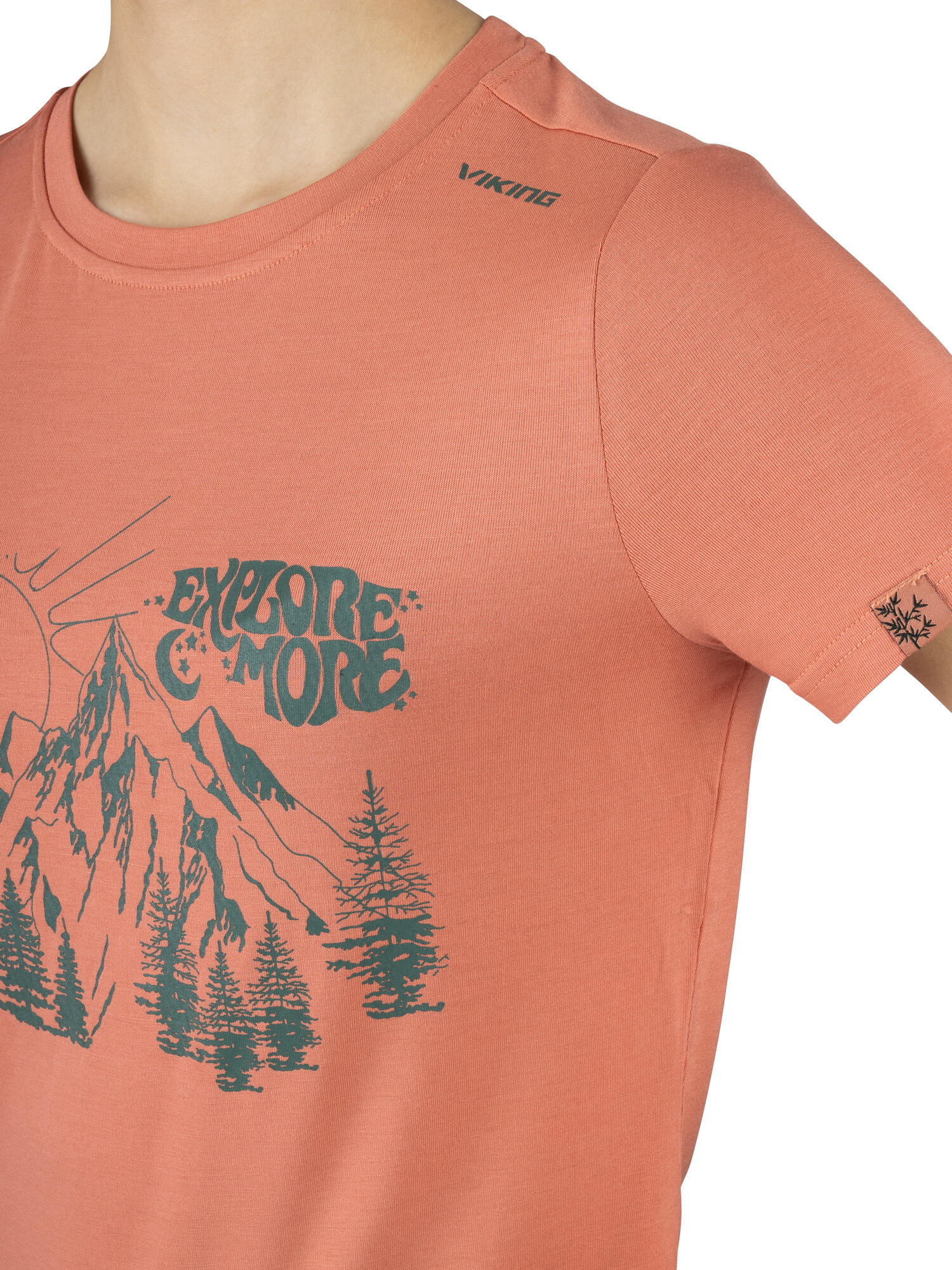 T-Shirt Viking Hopi Bamboo Donna 2/4