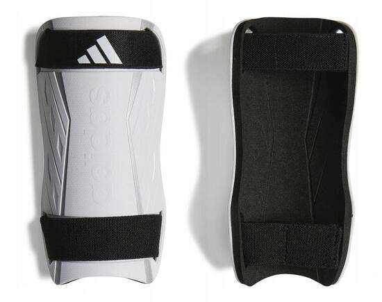 Protège-tibia football - Tiro blanc adulte